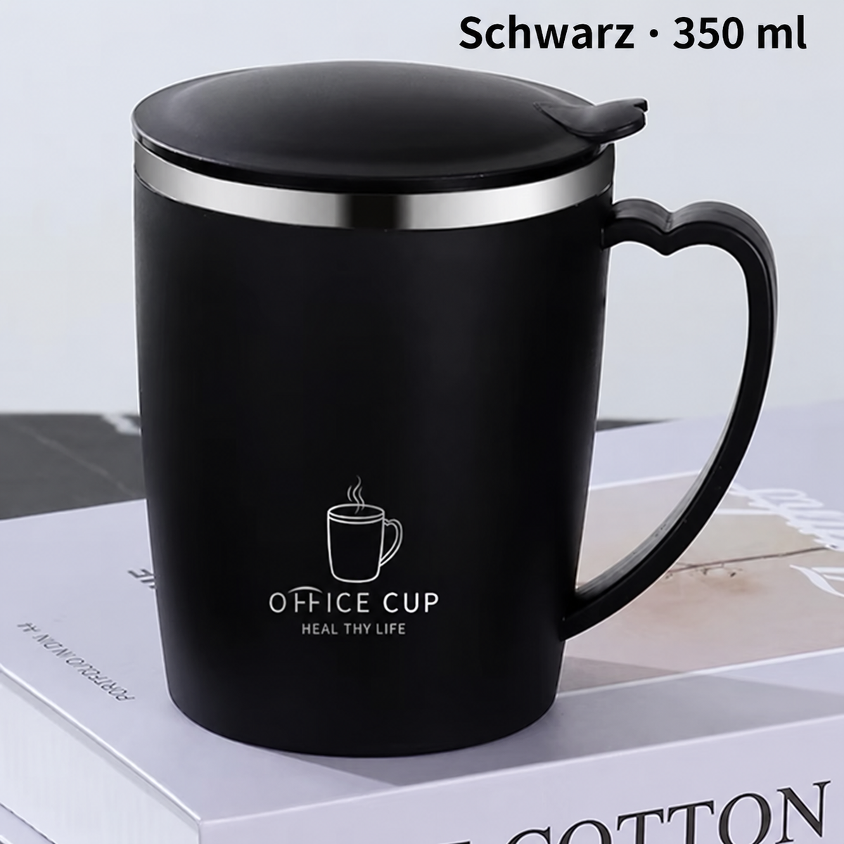 Thermobecher mit Henkel – 350 ml