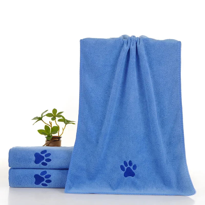Saugstarkes Mikrofaser-Handtuch für Hunde